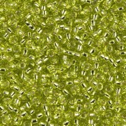 Miyuki rocailles kralen 11/0 - Silver lined chartreuse 11-14